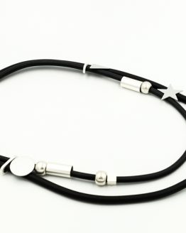 ΚΡΕΜΑΣΤΟ ΑΠΟ ΚΑΟΥΤΣΟΥΚ kremasto me metallika stoixeia