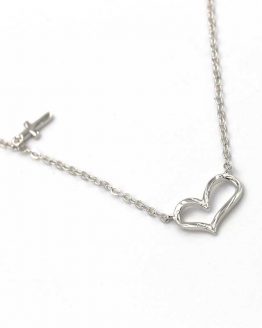 125 kolie kardia apo asimi925