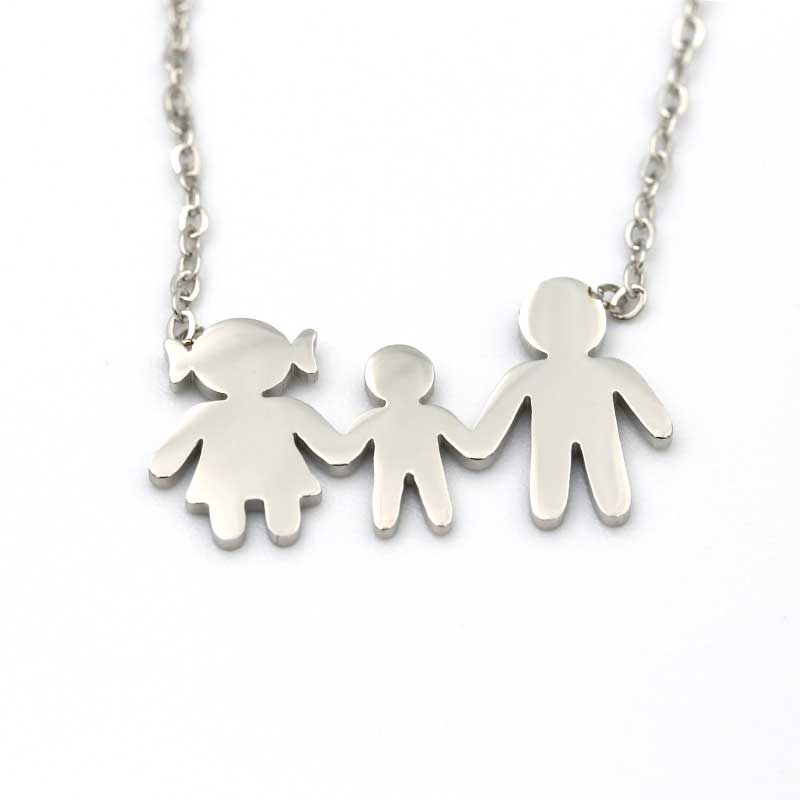 κολιέ μπαμπάς μαμά και αγόρι kolie mama mpampas kai agori