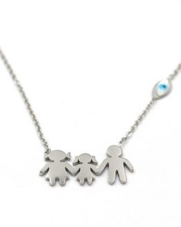 κολιε οικογενεια με ενα κοριτσι kolie oikogeneia me ena koritsi