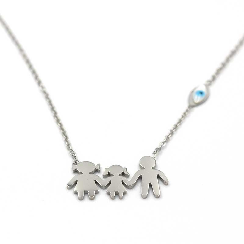 κολιε οικογενεια με ενα κοριτσι kolie oikogeneia me ena koritsi