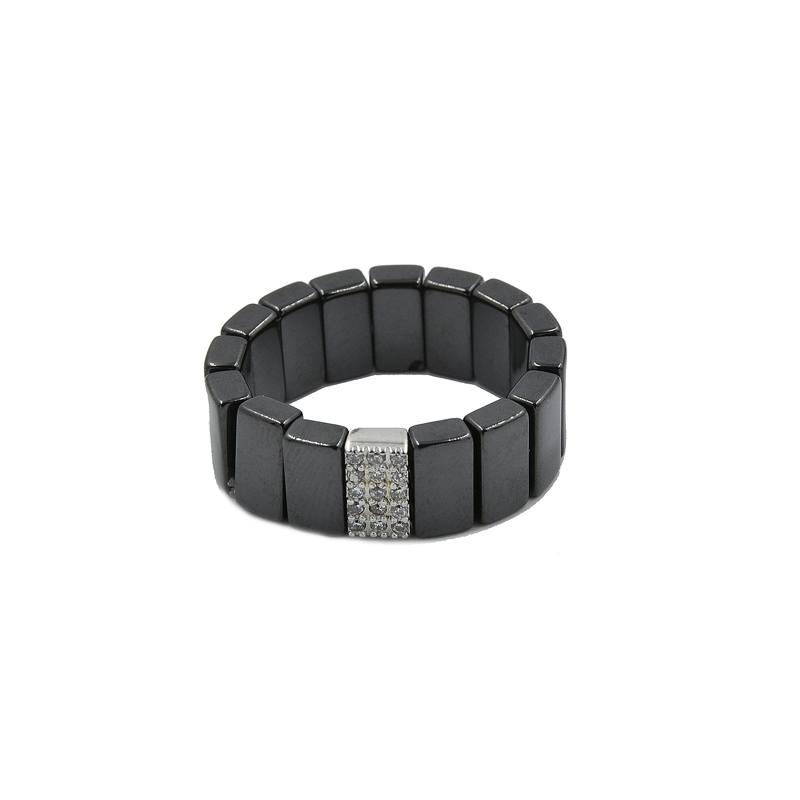 ΔΑΧΤΥΛΙΔΙ ΑΣΠΡΟ ΑΠΟ ΑΤΣΑΛΙ(ΚΕΡΑΜΙΚΟ) ΚΑΙ ΣΤΡΑΣ daxtilidi aspro apo atsali keramiko kai stras