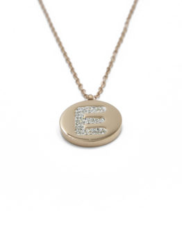 ΚΟΛΙΕ ΜΕ ΤΟ ΓΡΑΜΜΑ «Ε» ΜΕ ΣΤΡΑΣ ΑΠΟ ΑΤΣΑΛΙ kolie me to gramma e me stras apo atsali