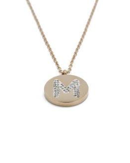 ΚΟΛΙΕ ΜΕ ΤΟ ΓΡΑΜΜΑ «Μ» ΜΕ ΣΤΡΑΣ ΑΠΟ ΑΤΣΑΛΙ kolie me to gramma m me stras apo atsali