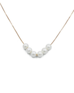 ΚΟΛΙΕ ΜΕ ΠΕΡΛΕΣ ΑΠΟ ΑΣΗΜΙ 925 kolie me perles apo ashmi 925