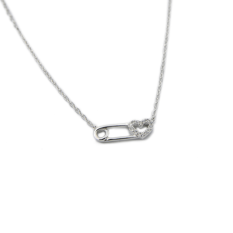 ΚΟΛΙΕ ΠΑΡΑΜΑΝΑ ΜΕ ΚΑΡΔΙΑ ΑΠΟ ΑΣΗΜΙ 925 kolie paramana me kardia apo ashmi 925