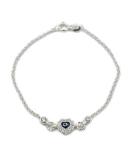 ΠΑΙΔΙΚΟ ΒΡΑΧΙΟΛΙ ΚΑΡΔΙΑ ΑΠΟ ΑΣΗΜΙ ΜΕ ΖΙΡΓΚΟΝ ΠΕΤΡΟΥΛΕΣ paidiko vraxioli apo ashmi me zirgkon petroyles