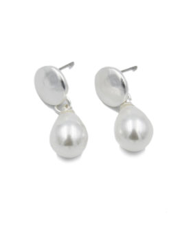 ΣΚΟΥΛΑΡΙΚΙΑ ΜΕ ΠΕΡΛΑ ΣΕ ΧΡΩΜΑ ΑΣΗΜΙ skoylarikia me perla se xroma ashmi