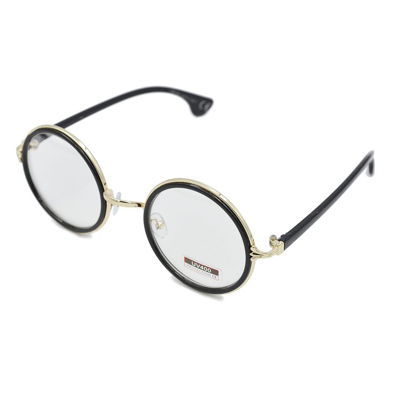 ΓΥΝΑΙΚΕΙΑ ΓΥΑΛΙΑ ΣΤΡΟΓΓΥΛΑ BLACK&GOLD ΜΕ ΔΙΑΦΑΝΟ ΦΑΚΟ gynaikeia gyalia hlioy stroggila me diafano fako