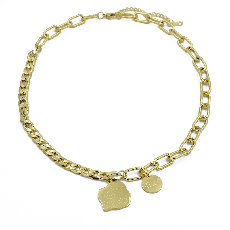 ΚΟΛΙΕ ΑΠΟ ΑΤΣΑΛΙ ΣΕ ΧΡΩΜΑ ΧΡΥΣΟ kolie apo atsali se xroma xriso