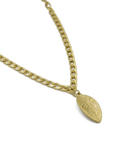 ΓΥΝΑΙΚΕΙΟ ΚΟΛΙΕ ΦΥΛΛΟ ΑΠΟ ΑΤΣΑΛΙ gynaikeio kolie fyllo apo atsali