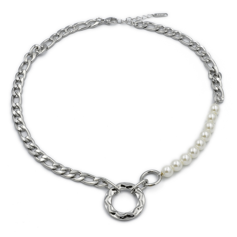 ΚΟΛΙΕ ΜΕ ΑΛΥΣΙΔΑ ΚΑΙ ΠΕΡΛΕΣ ΑΠΟ ΑΤΣΑΛΙ kolie me alysida kai perles apo atsali