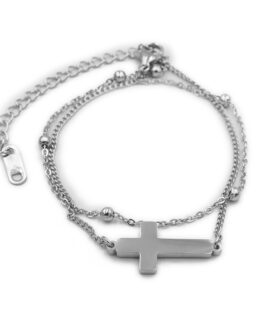 ΔΙΠΛΟ ΒΡΑΧΙΟΛΙ ΜΕ ΣΤΑΥΡΟ ΑΠΟ ΑΤΣΑΛΙ diplo vraxioli me stayro apo atsali