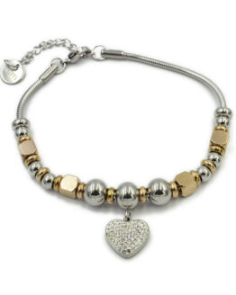 ΓΥΝΑΙΚΕΙΟ ΒΡΑΧΙΟΛΙ ΜΕ ΚΑΡΔΙΑ ΑΠΟ ΑΤΣΑΛΙ gynaikeio vraxioli me kardia apo atsali