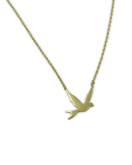 ΚΟΛΙΕ ΠΟΥΛΙ ΣΕ ΧΡΩΜΑ ΧΡΥΣΟ ΑΠΟ ΑΤΣΑΛΙ kolie poyli se xrvma xriso apo atsali