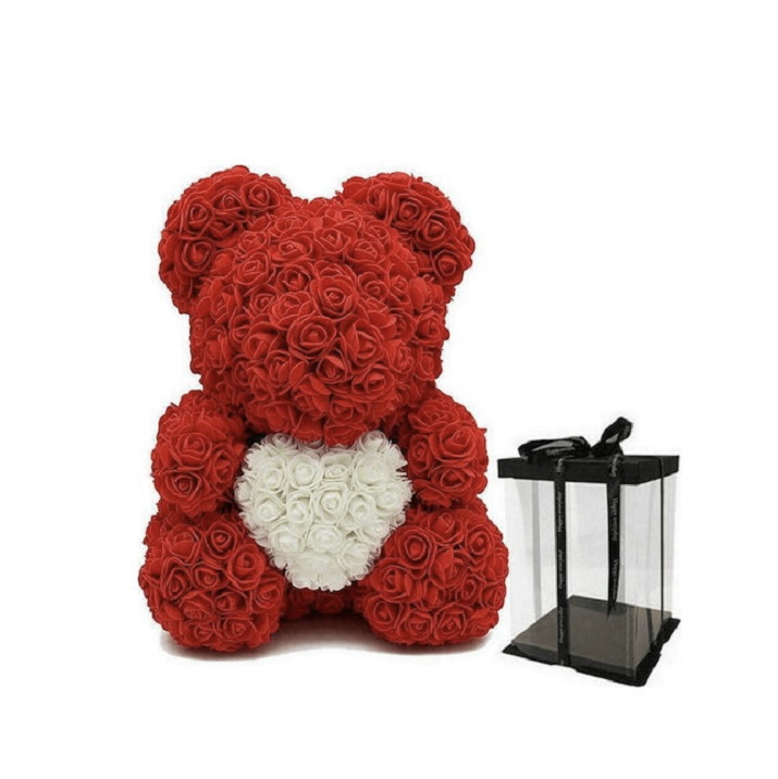 ΑΡΚΟΥΔΑΚΙ ΜΕ ΤΕΧΝΗΤΑ ΤΡΙΑΝΤΑΦΥΛΛΑ ΚΑΙ ΦΩΣ arkoydaki-me-texnita-triantafylla-kai-fos