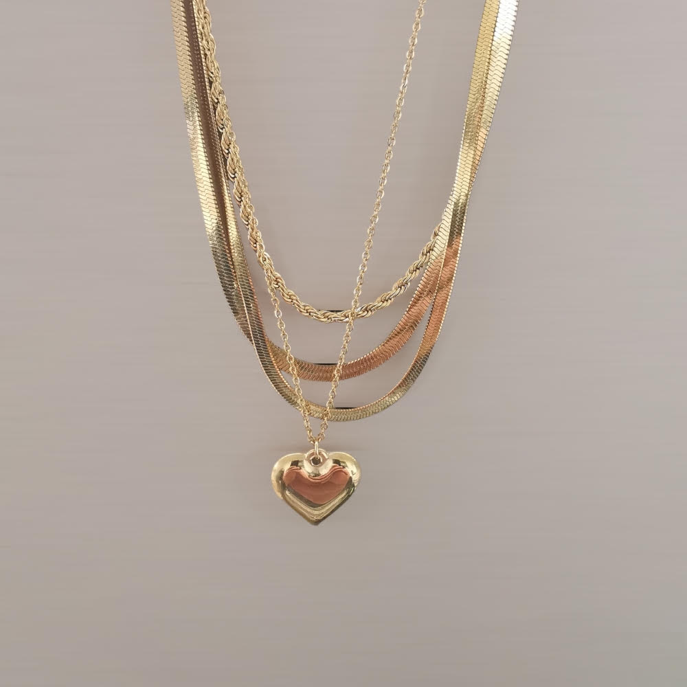 ΚΟΛΙΕ ΤΕΤΡΑΠΛΟ ΜΕ ΑΛΥΣΙΔΕΣ ΚΑΙ ΚΑΡΔΙΑ ΑΠΟ ΑΤΣΑΛΙ kolie tetraplo me alisides kai kardia apo atsali