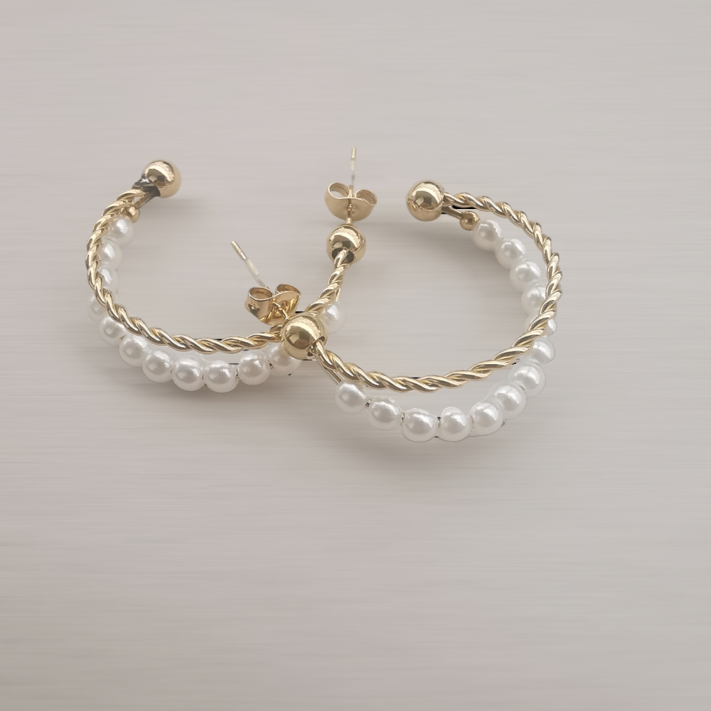 ΣΚΟΥΛΑΡΙΚΙΑ ΚΡΙΚΟΙ ΜΕ ΠΕΡΛΕΣ ΑΠΟ ΑΤΣΑΛΙ skoylarikia krikoi me perles apo atsali