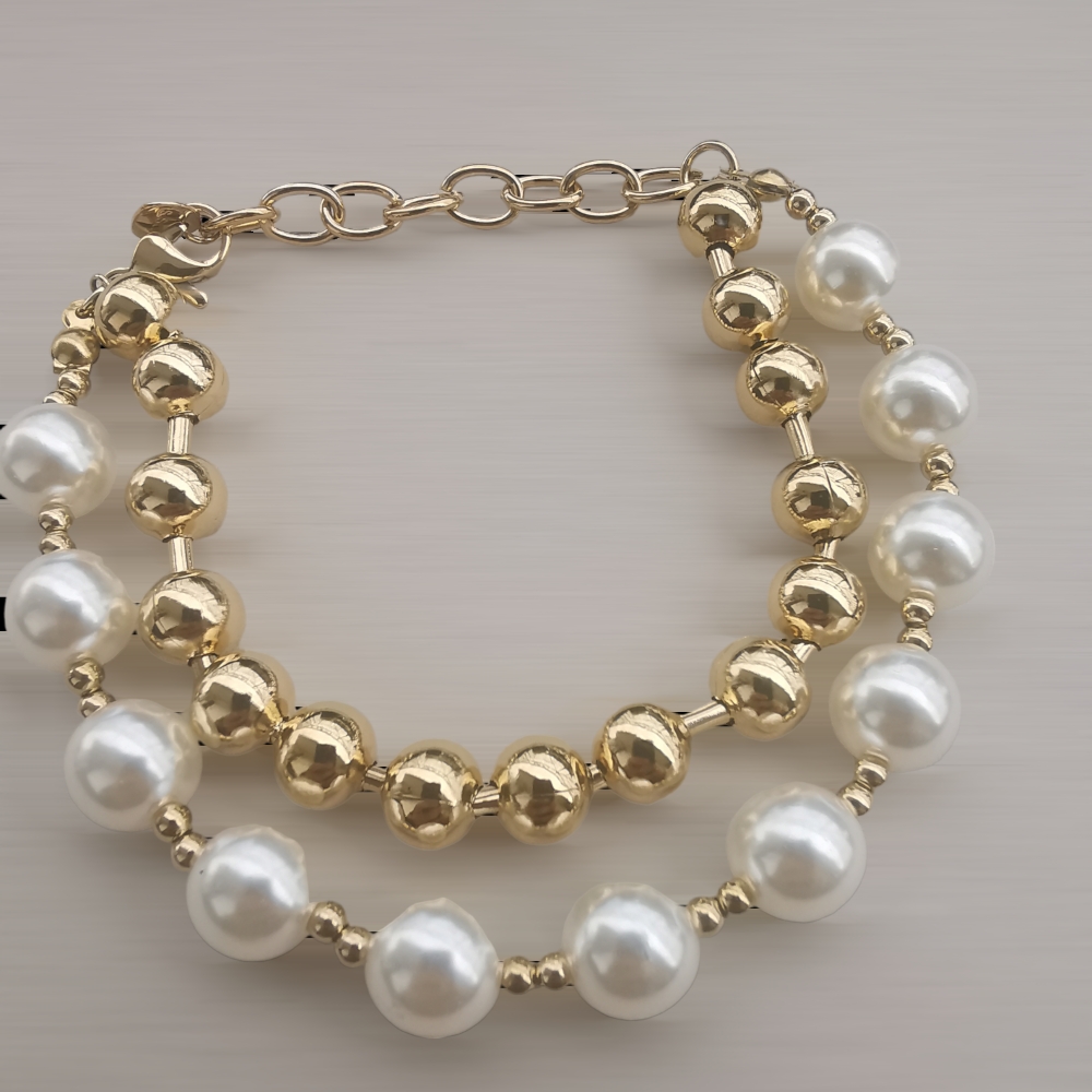 ΔΙΠΛΟ ΒΡΑΧΙΟΛΙ ΜΕ ΠΕΡΛΕΣ ΑΠΟ ΑΤΣΑΛΙ diplo vraxioli me perles apo atsali