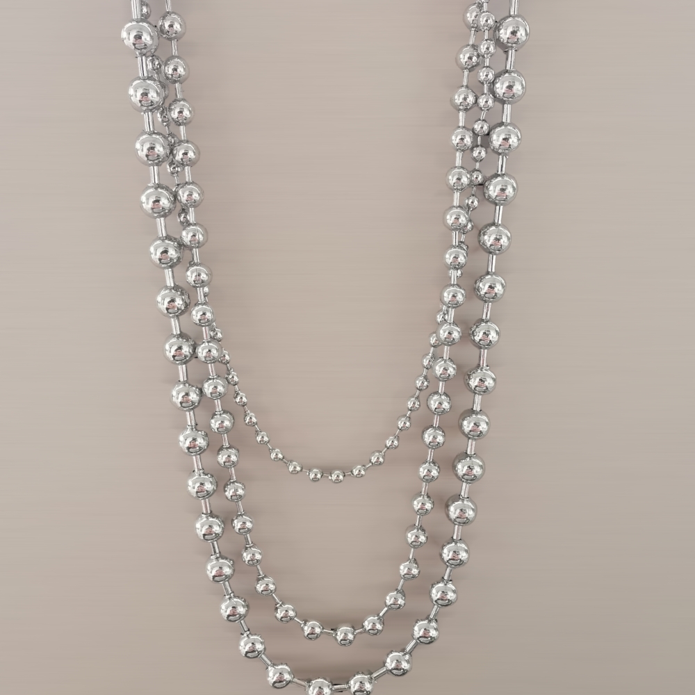 ΤΡΙΠΛΟ ΚΟΛΙΕ ΜΕ ΠΕΡΛΕΣ ΑΠΟ ΑΤΣΑΛΙ triplo kolie me perles apo atsali