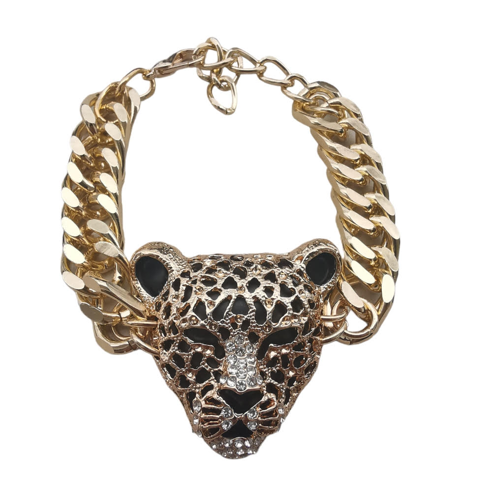 Βραχιόλι tiger gold stainless steel vraxioli tiger gold stainless steel