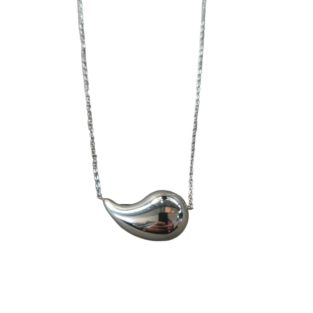 kolie drop silver apo atsali